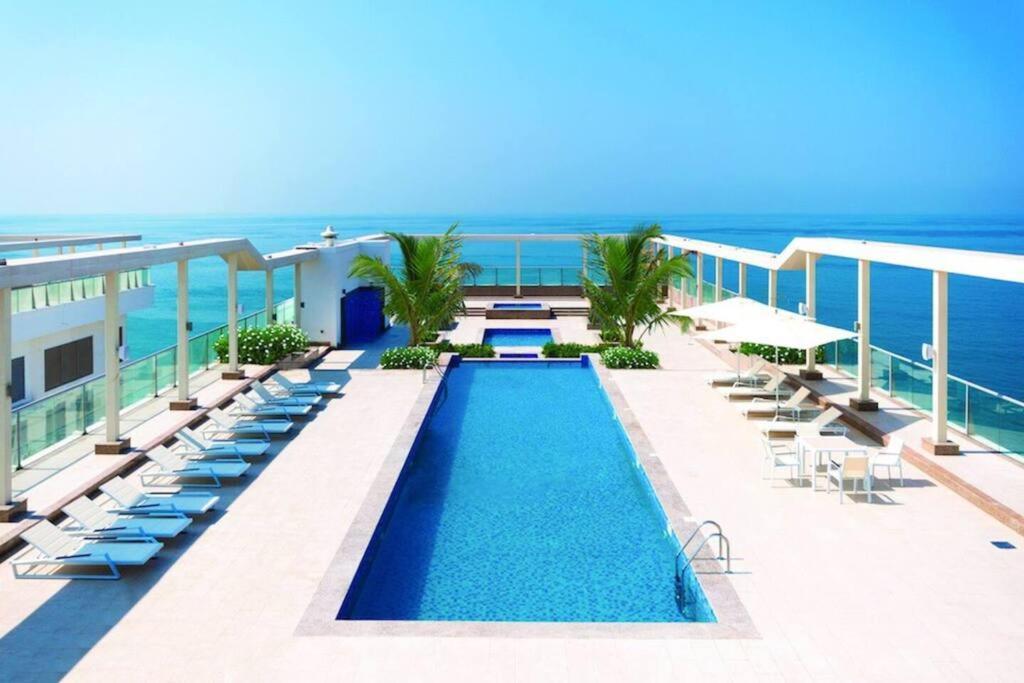 Ocean Whisper Ultra Luxe 1 Bedroom Apartment With A Private Beach - Al Marjan Island Ras al-Khaimah Ngoại thất bức ảnh